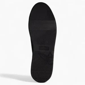 All Black Leather Casual Trainer Style Shoe - Marco Tozzi