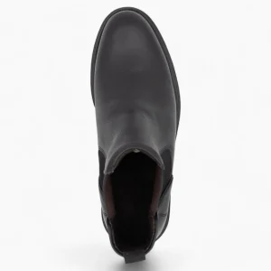 Anatomic & Co Guariba Men's Extra Wide Fit Black Chelsea Boots – Pull-On Style