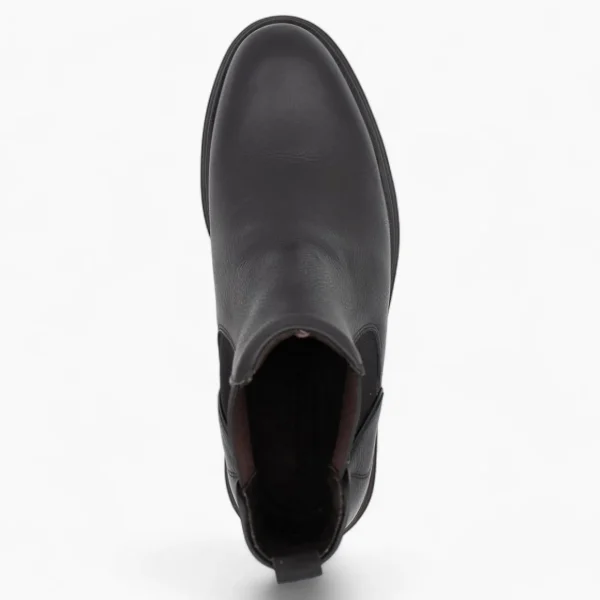 Anatomic & Co Guariba Men's Extra Wide Fit Black Chelsea Boots – Pull-On Style