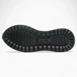 Ara Meo Men's Black Lace-Up Trainers – Wide Fit with Zip Fastener