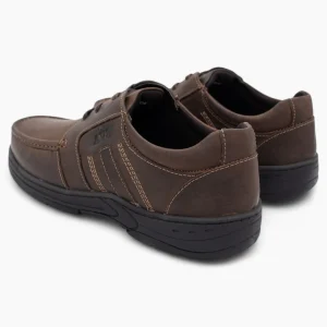 AV8 Mens Kori Brown Nubuck Slip-Ons