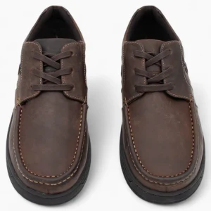 AV8 Mens Kori Brown Nubuck Slip-Ons