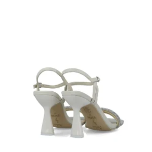Bold Square Toe Rounded-Heeled Sandals for Occasions