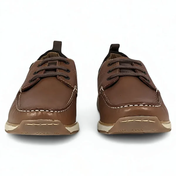 Brown Casual Shoes with Dark Brown Laces - Dubarry Matthew