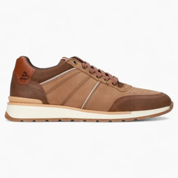 BullBoxer Men's Casual Shoes with Brown Nubuck Upper