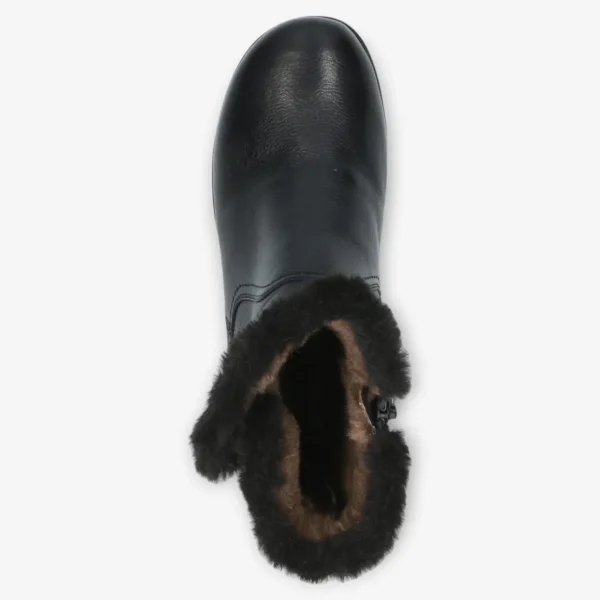Caprice Fur-Lined Leather Boots with Airmotion and Waterproof Tex