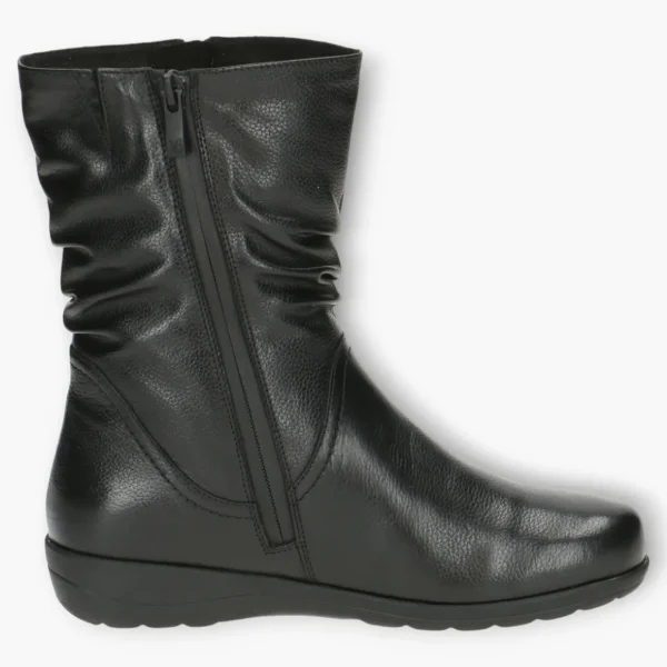 Caprice Leather Ankle Boots with Airmotion and Waterproof Tex