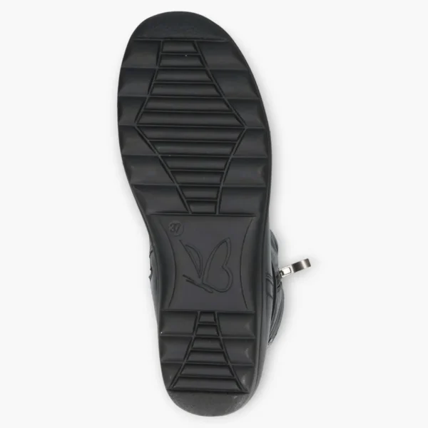 Caprice Leather Ankle Boots with Airmotion and Waterproof Tex