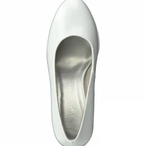 Dress to Impress White Patent Pumps