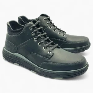 Dubarry Boden Men’s Black Leather Lace-Up Boots - Comfortable Casual Fit