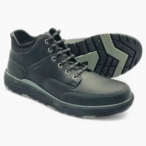 Dubarry Boden Men’s Black Leather Lace-Up Boots - Comfortable Casual Fit