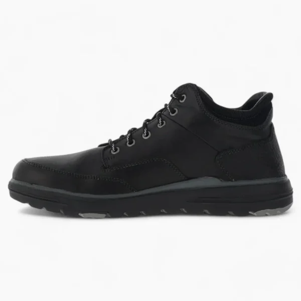 Dubarry Boden Men’s Black Leather Lace-Up Boots - Comfortable Casual Fit