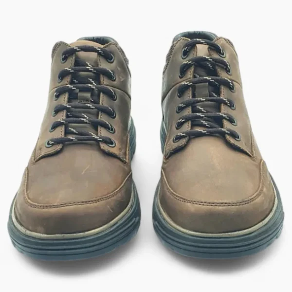 Dubarry Boden Men’s Donkey Brown Leather Lace-Up Boots - Comfortable Casual Fit