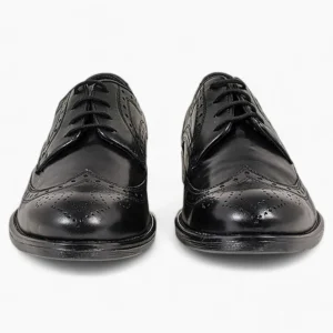 Dubarry Delaware Black Brogue Shoes – Classic Wingtip Design & Comfortable Fit