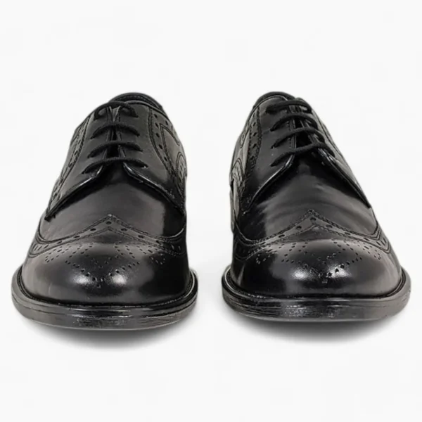 Dubarry Delaware Black Brogue Shoes – Classic Wingtip Design & Comfortable Fit