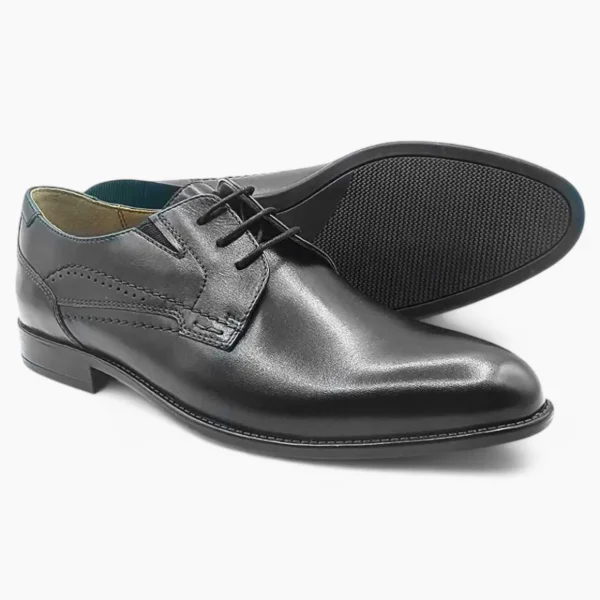 Dubarry Dell Extra Fit Black Formal Dress Shoes – Wide Fit & Comfortable Design