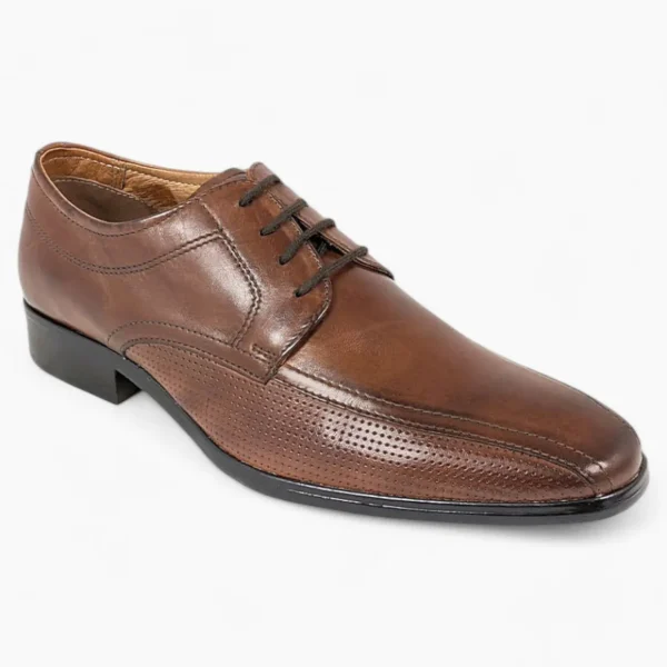 Dubarry Denzil Tan Formal Dress Shoe – Comfortable Leather Shoe with Sleek Toe