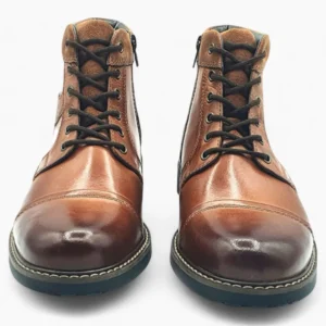 Dubarry Savoy Men's Tan Leather Ankle Boots – Waterproof with Toe Cap & Tracked Sole