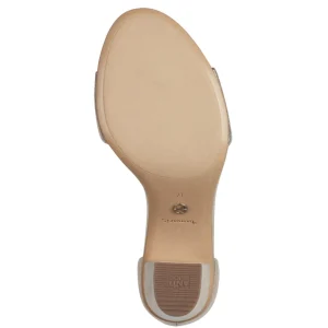 Elegant Gold Block-Heeled Sandals by Tamaris