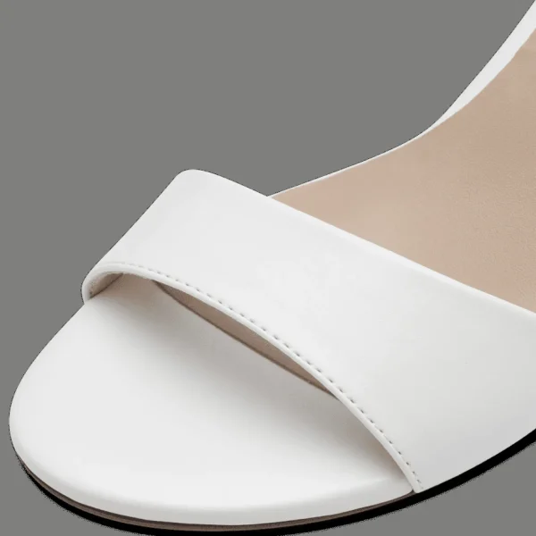 Elegant White Occasionwear Sandals by Tamaris - Adjustable Strap