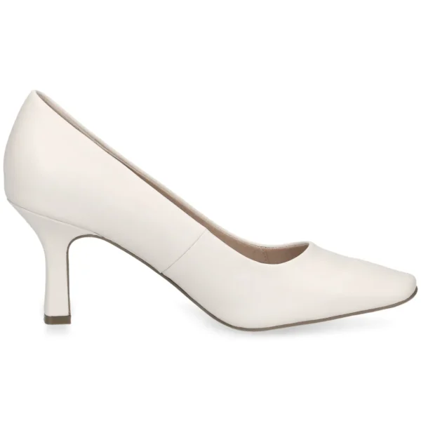 Fabulous Feet Off-White Stiletto Pumps