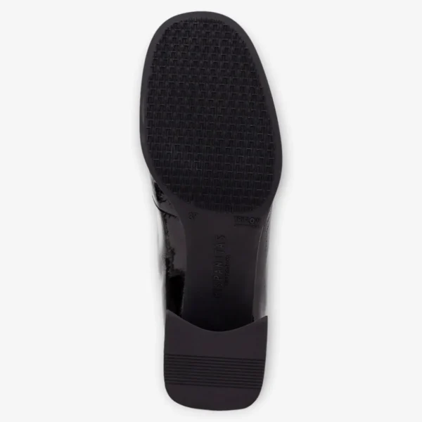 Hispanitas Ankle Boot Milan Black Patent with TRIFLOW Cushioning