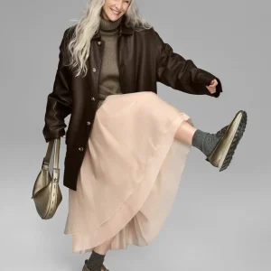 Hispanitas Sport Moccasin Loira Grey with Silver Buckle and TRIFLOW