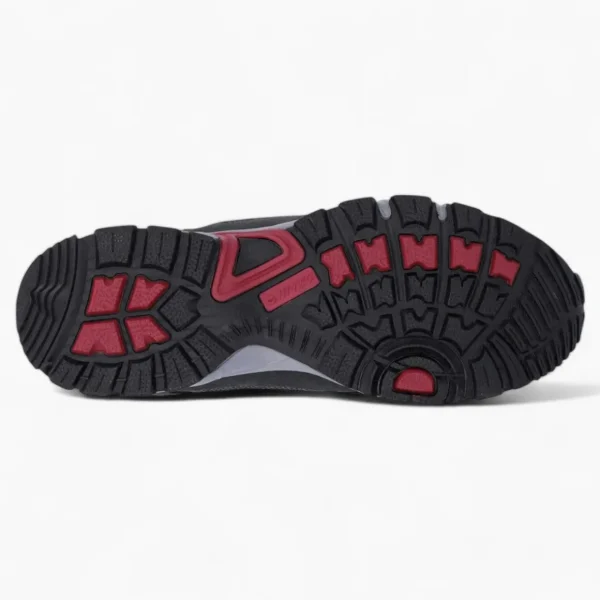 Hi-Tec Auckland Lite Men's Grey Hiking Shoes – Waterproof & Lightweight