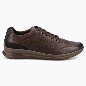 Hush Puppies Joseph Men's Classic Lace-Up Shoes – Leather & Memory Foam Comfort