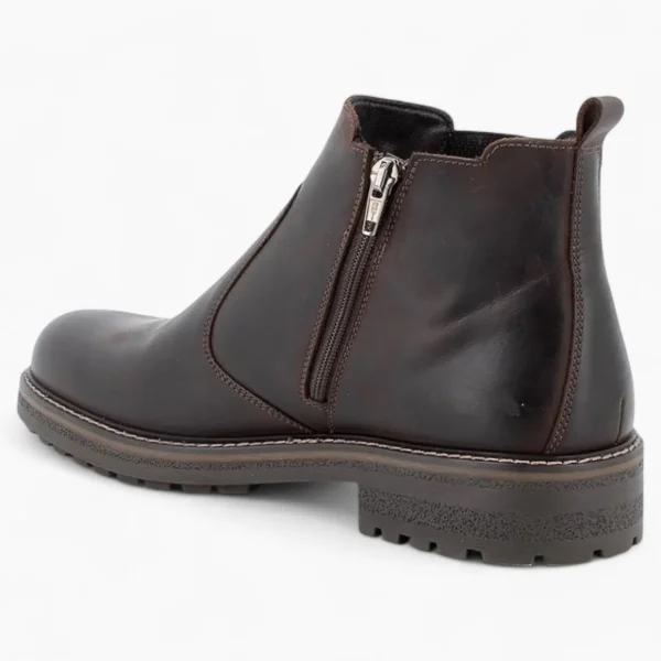IGI & Co Men's GORE-TEX Chelsea Boots – Waterproof Leather with Side Zip