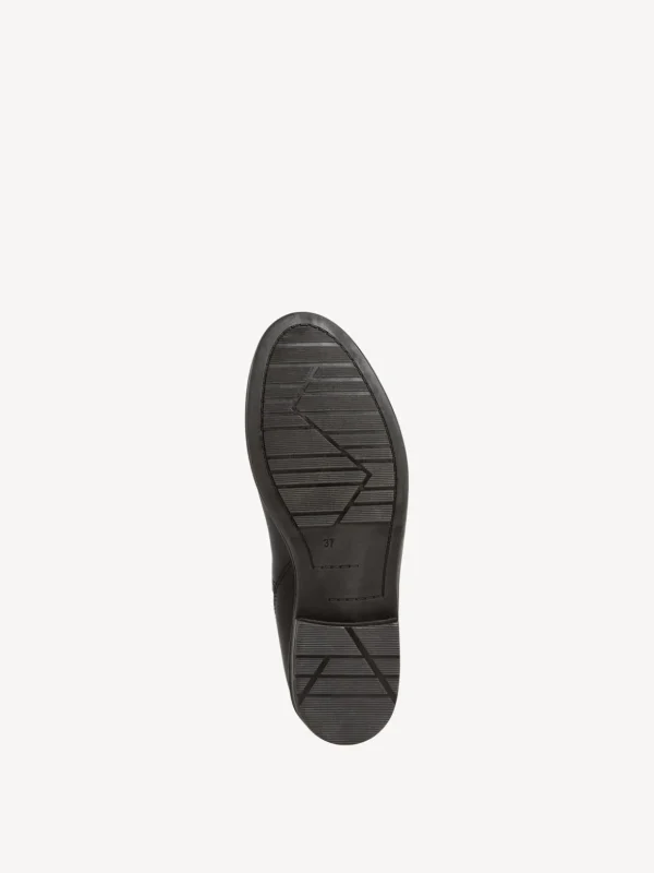 Marco Tozzi Black Leather Chelsea Boot – Classic & Comfortable