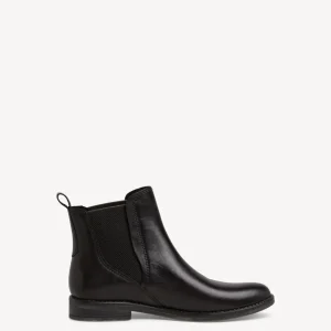 Marco Tozzi Black Leather Chelsea Boot – Classic & Comfortable