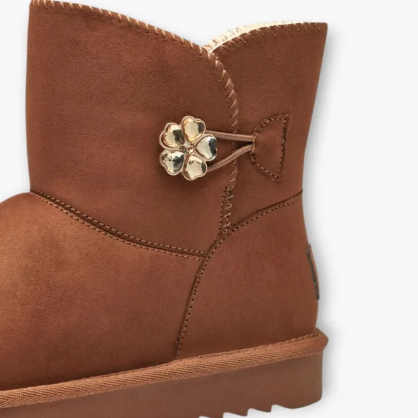 Marco Tozzi Warm Brown Booties: Comfort