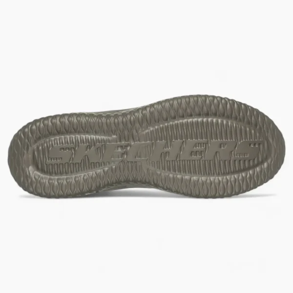 Men's Skechers Delson 3.0 - Glavine Brown Leather Trainers – Waterproof & Air-Cooled Comfort