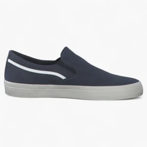 Navy Casual Slip-On Shoe with White Sole - S.Oliver