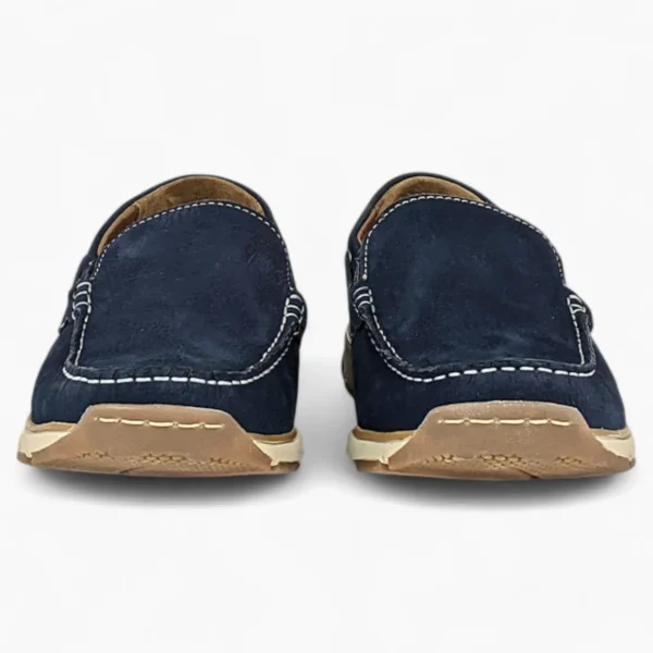 Navy Slip-On Casual Shoes - Dubarry Mayson Men's Footwear