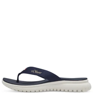 S Oliver Navy Sandals for Women - Elegant Flip Flops with Supportive Sole