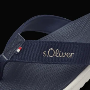 S Oliver Navy Sandals for Women - Elegant Flip Flops with Supportive Sole