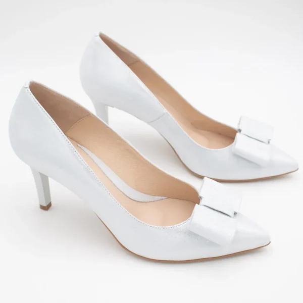 Silver Shine Classy Silver High Heels
