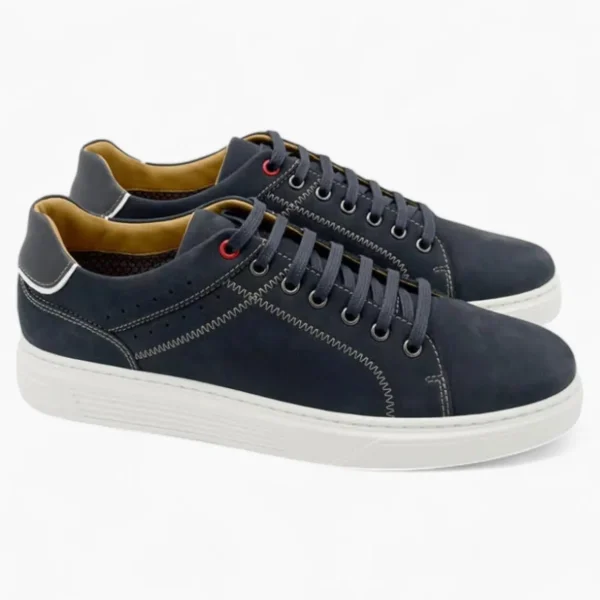 Stash Dubarry Stash Men's Casual Navy Leather Shoes