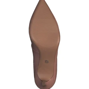 Trendsetter Pink Patent Jeweled Pumps