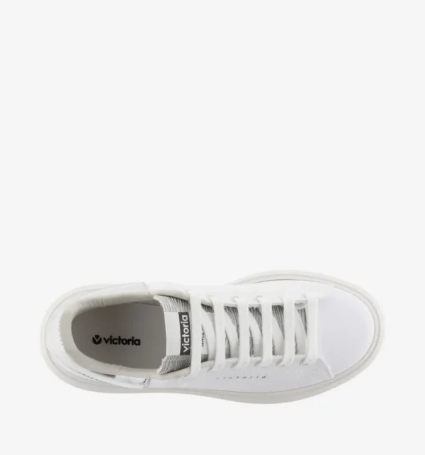 Victoria Milán Faux Leather & Metal Runners - Sleek and Sustainable